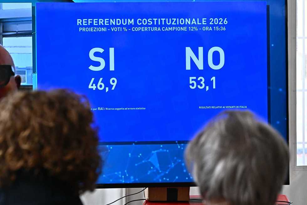Referendum giustizia, vince il No con il 53,8%