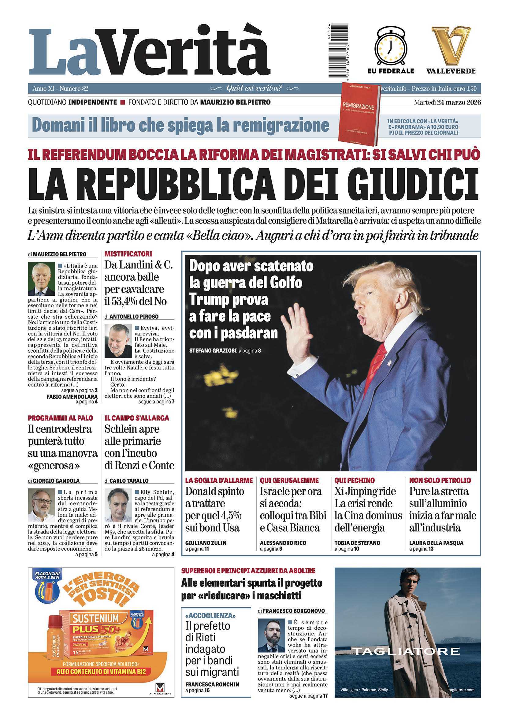 Oggi in edicola