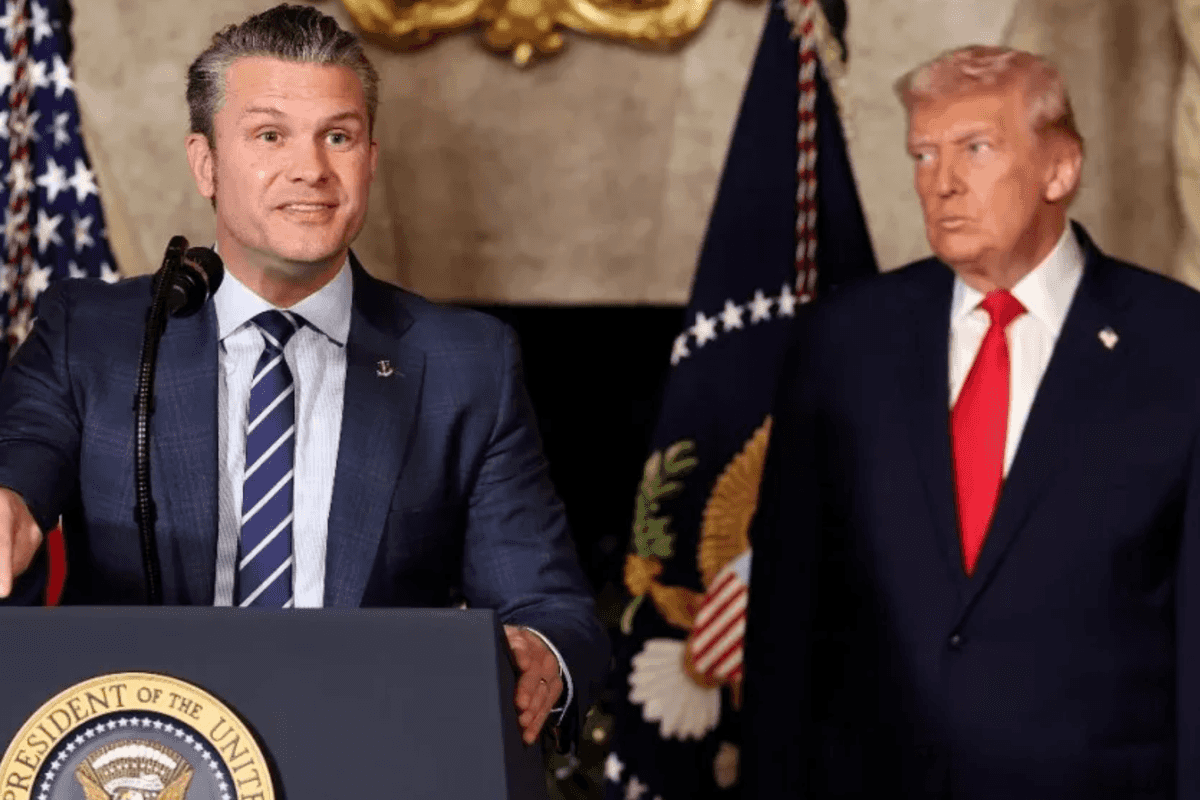 Trump 'Credits' Hegseth For Iran War -- And Sets Him Up As Scapegoat