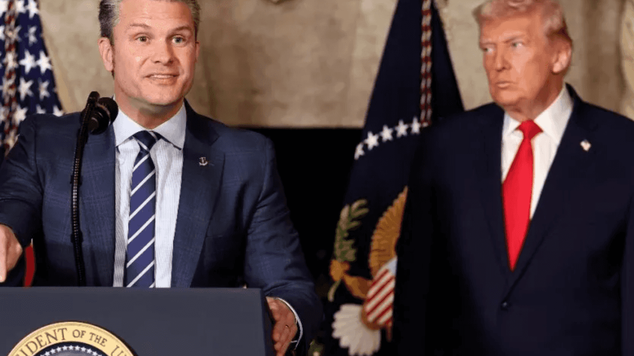 Trump 'Credits' Hegseth For Iran War -- And Sets Him Up As Scapegoat