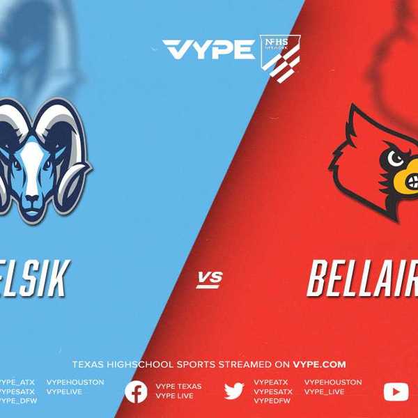 7PM | NFHS – 6A D1 Boys Soccer Area Playoffs: Elsik vs. Bellaire