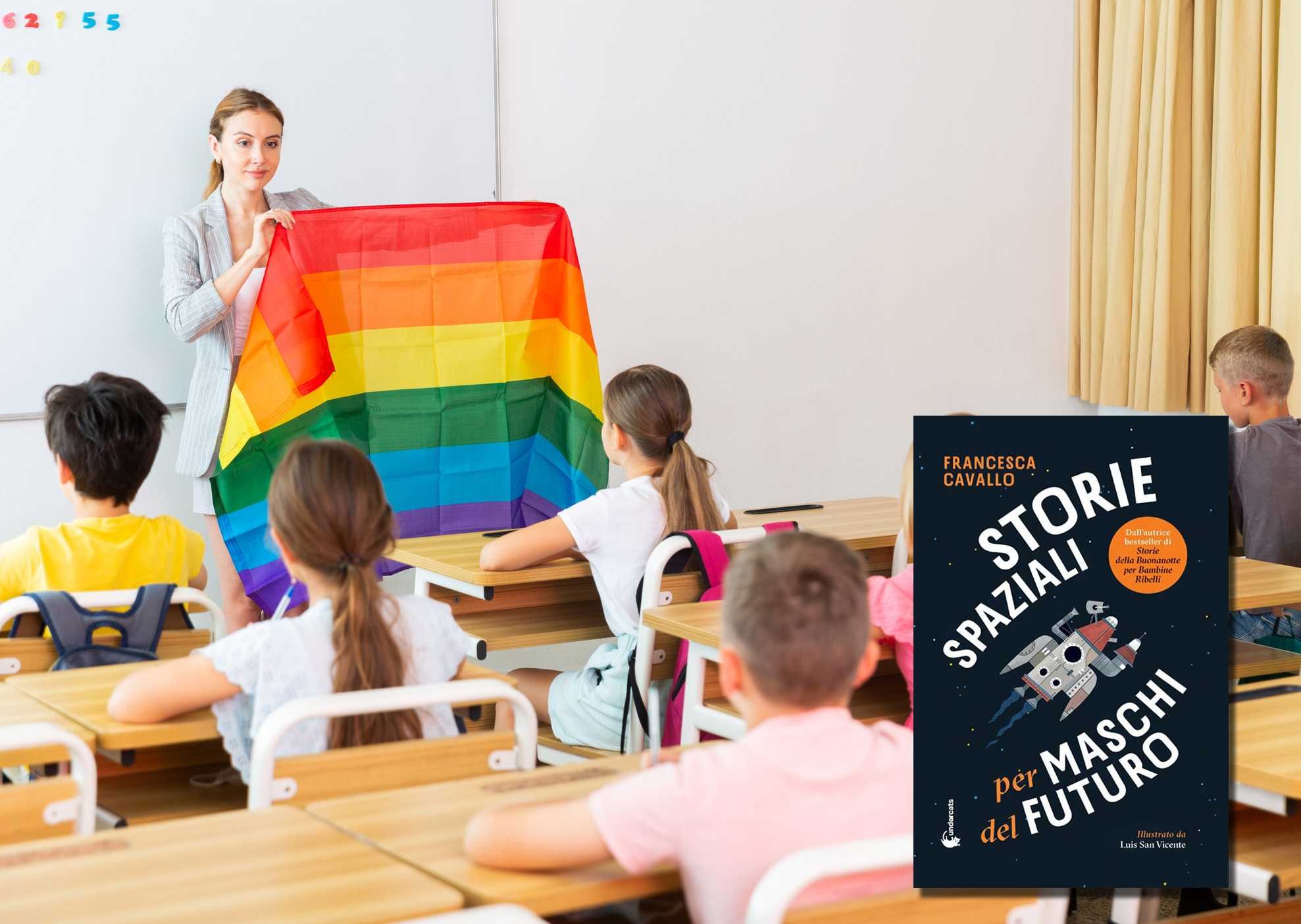 Migliaia di bambini delle elementari al progetto per rieducare i maschi