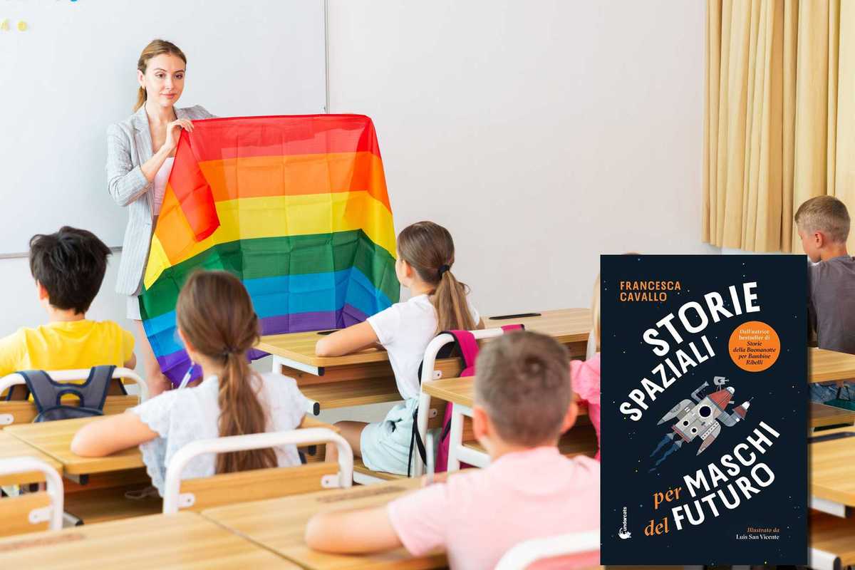 Migliaia di bambini delle elementari al progetto per rieducare i maschi