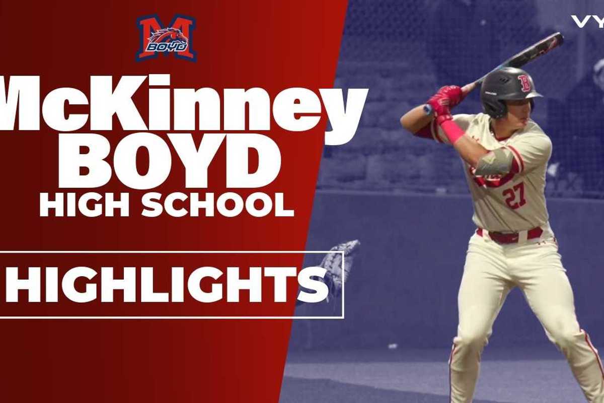 VYPE HIGHLIGHTS | McKinney Boyd Broncos vs Plano West Wolves Baseball