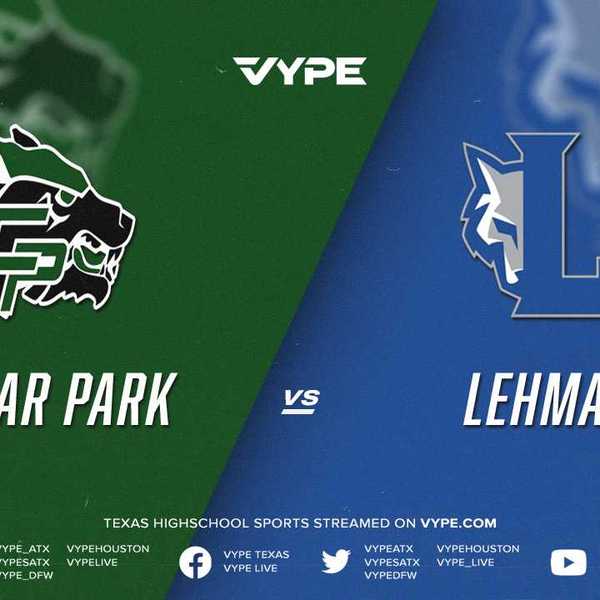 1PM - Baseball: Cedar Park vs. Lehman