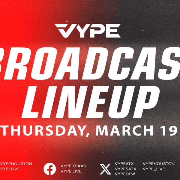VYPE Live Lineup - Thursday 3/19/26