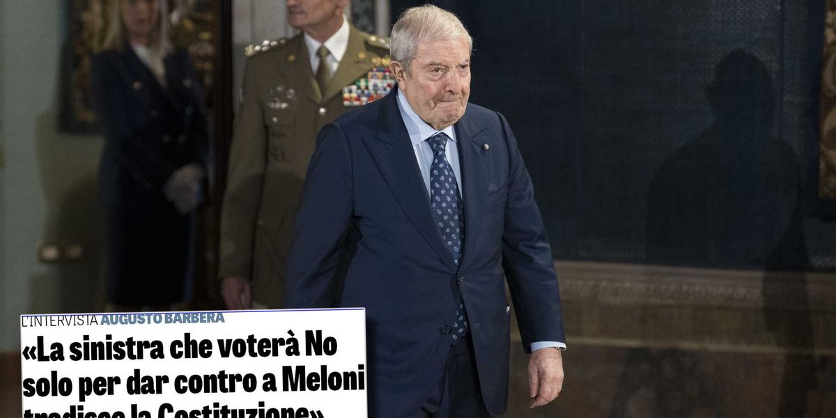 «Carta mutata dai giudici». Barbera scuote la politica «Carta mutata dai giudici». Barbera scuote la politica