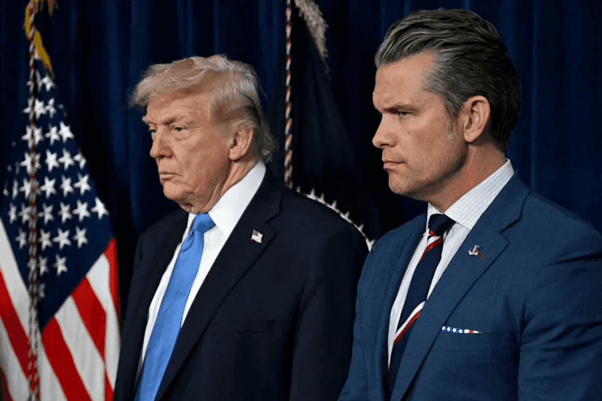 Trump and Hegseth