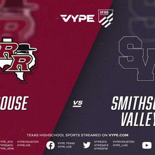 5:30PM | NFHS - 5A D1 Girls Soccer Bi-district: Rouse vs. Smithson Valley | 7:30PM | NFHS - 5A D1 Boys Soccer Bi-district: Rouse vs. Smithson Valley