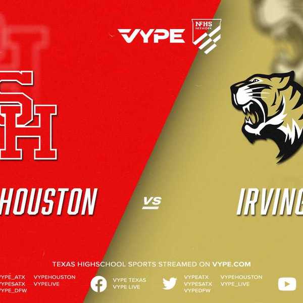 8PM | NFHS - 6A D1 Boys Soccer Bi-district: Sam Houston vs. Irving