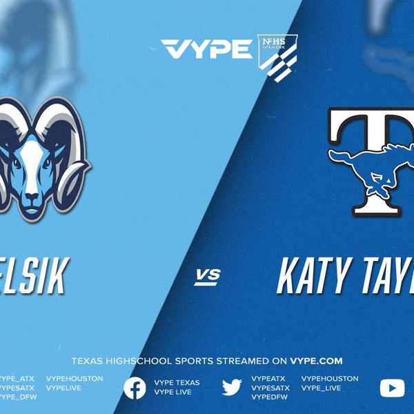 7PM | NFHS - 6A D1 Boys Soccer Bi-district: Elsik vs. Katy Taylor