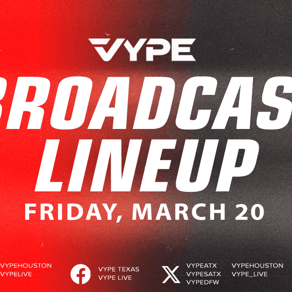 VYPE Live Lineup - Friday 3/20/26