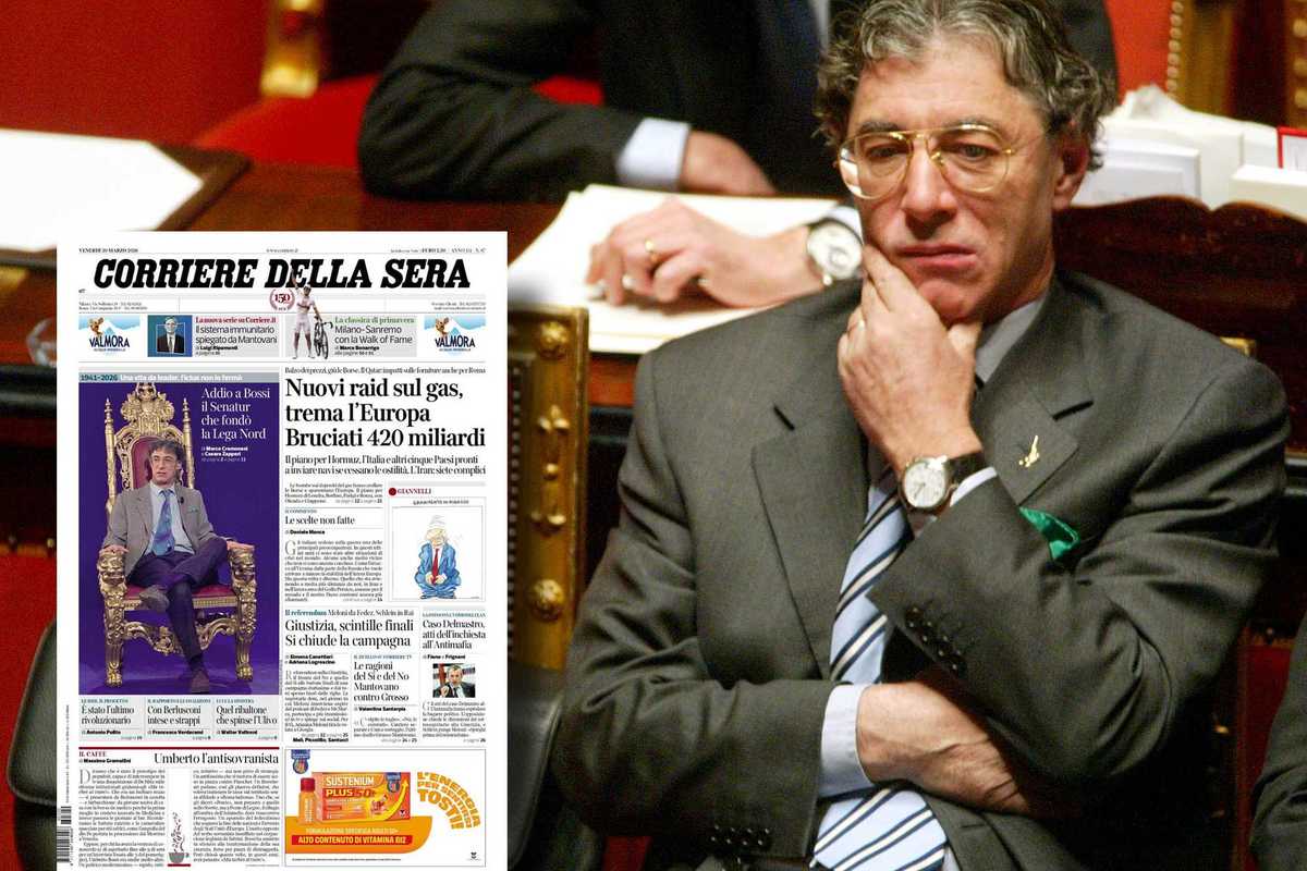 Con una foto feci imbestialire Bossi. Come al solito aveva ragione lui