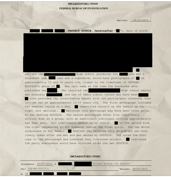 Continuing Under Bondi And Patel, The Epstein Coverup Is The Crime