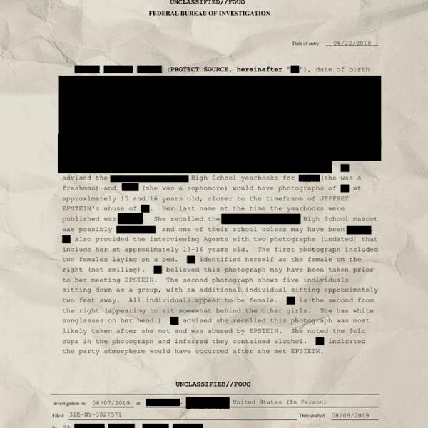 Continuing Under Bondi And Patel, The Epstein Coverup Is The Crime