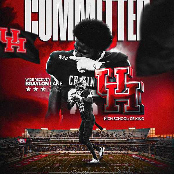 WHO’S HOUSE: CE King wide receiver Braylon Lane staying home to play for Houston