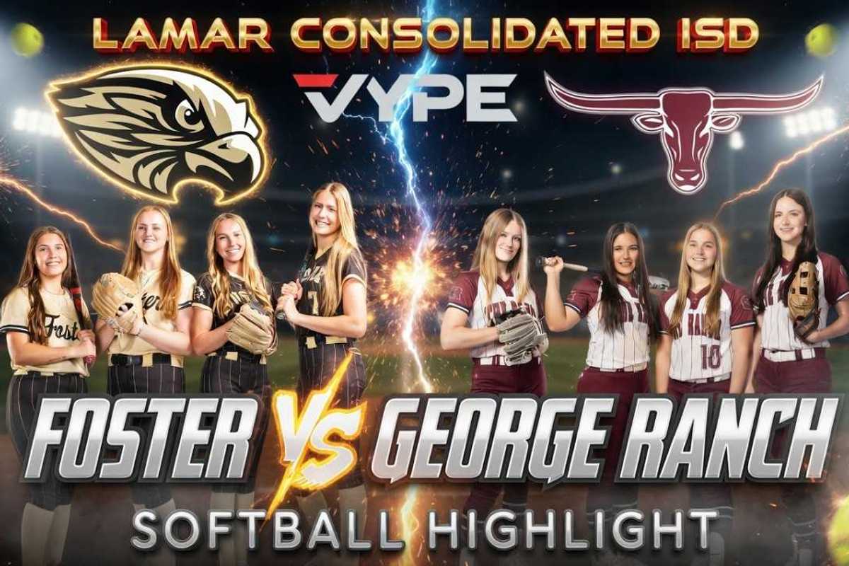 VYPE Highlight: Foster Falcons vs George Ranch Longhorns Softball