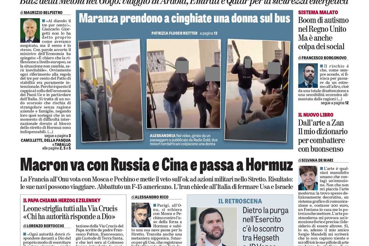 Oggi in edicola