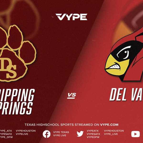 7PM - Baseball: Dripping Springs vs. Del Valle, Game 1
