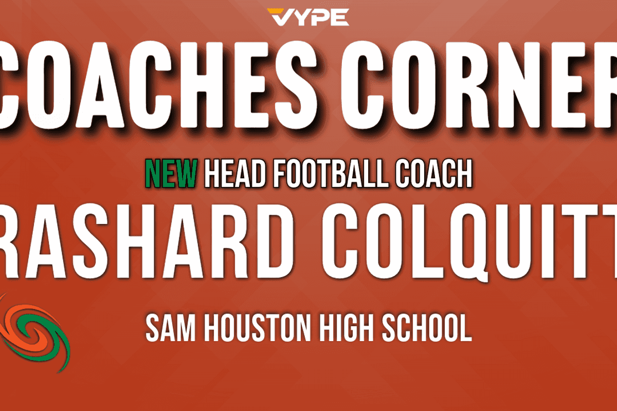NEXT WAVE: Former Aldine Nimitz OC Rashard Colquitt Begins Tenure with Sam Houston Hurricanes