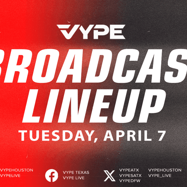 VYPE Live Lineup - Tuesday 4/7/26