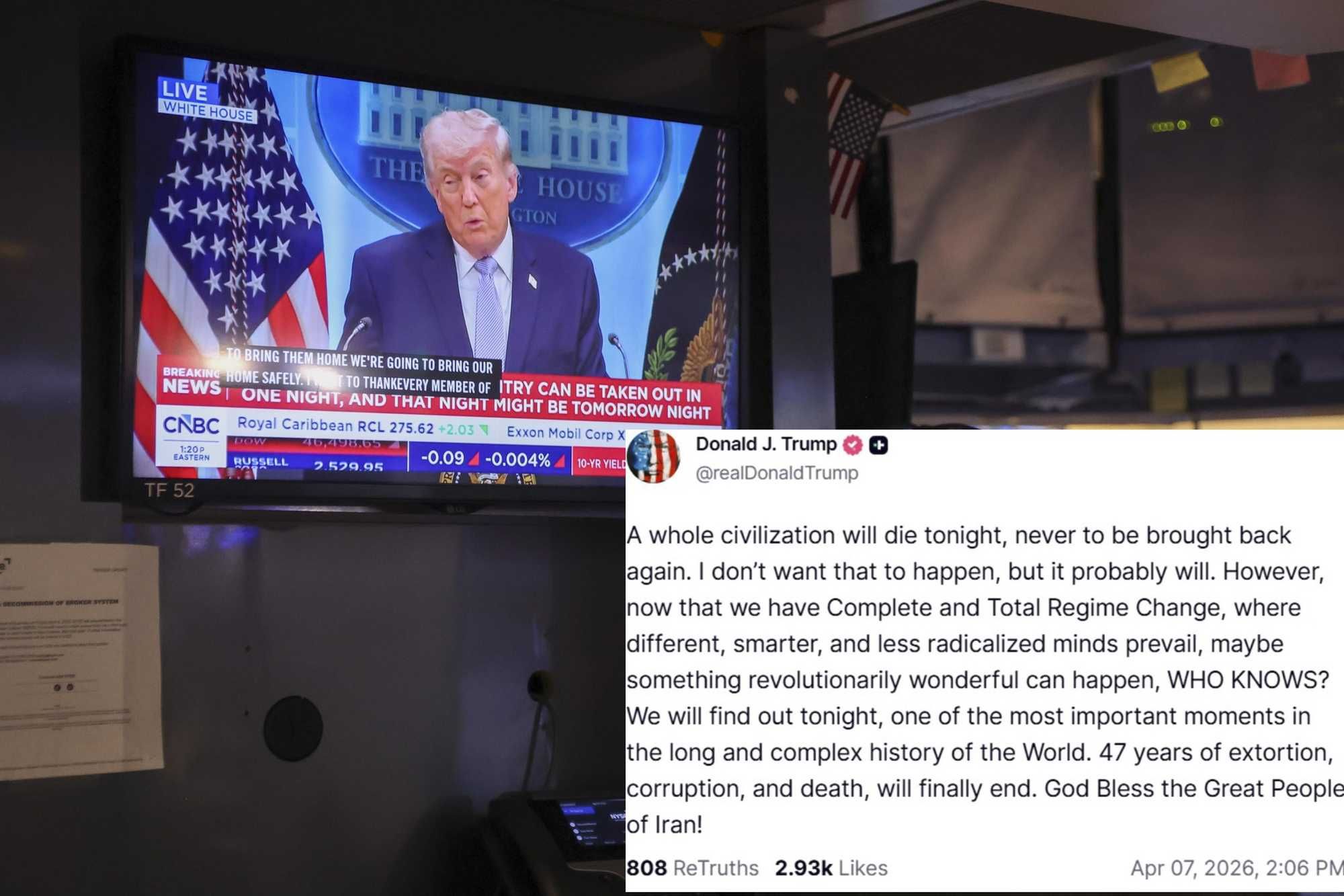 Trump: «Stanotte morirà un’intera civiltà». L'Iran chiude ai negoziati