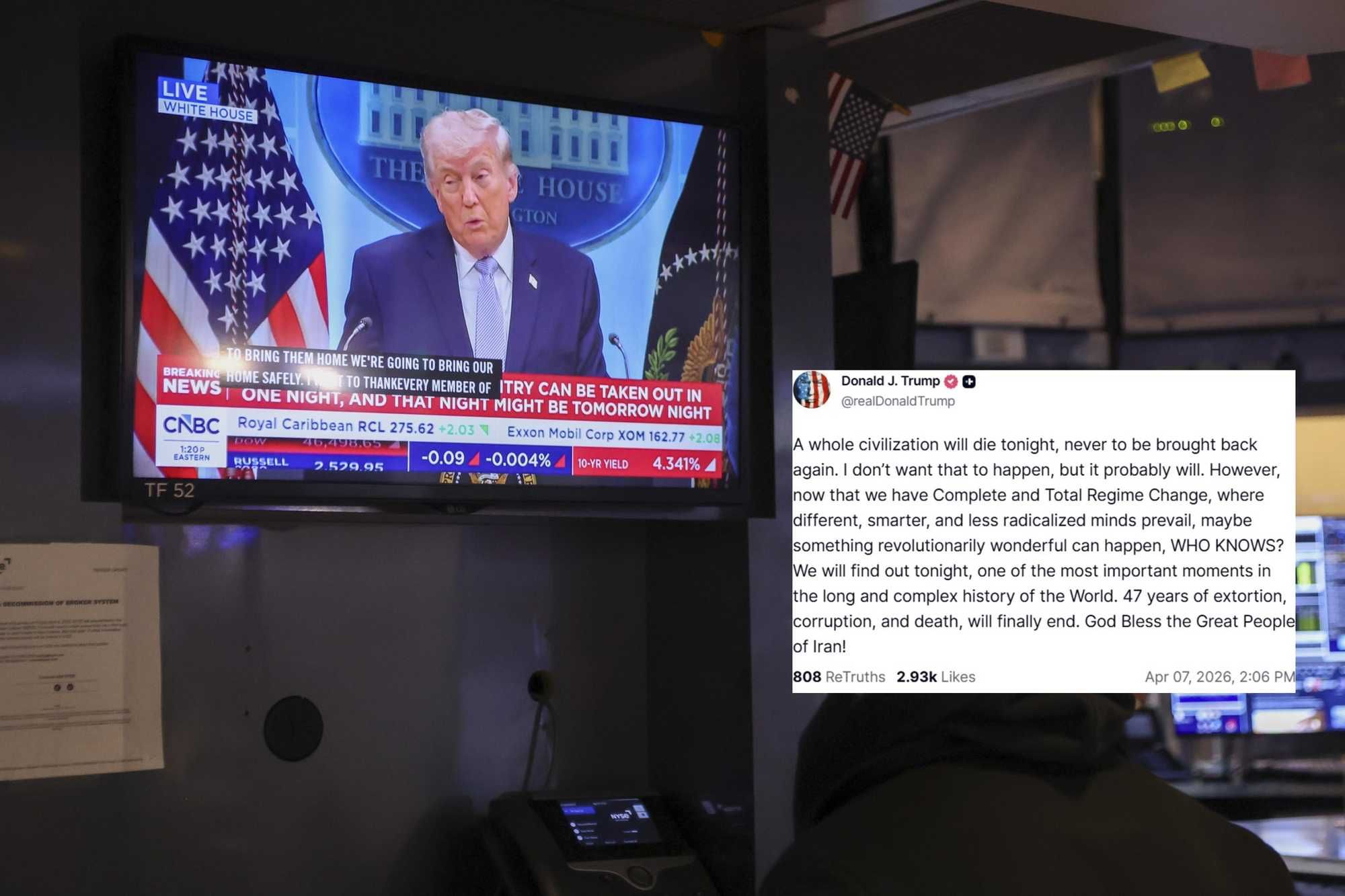 Trump: «Stanotte morirà un’intera civiltà». L'Iran chiude ai negoziati