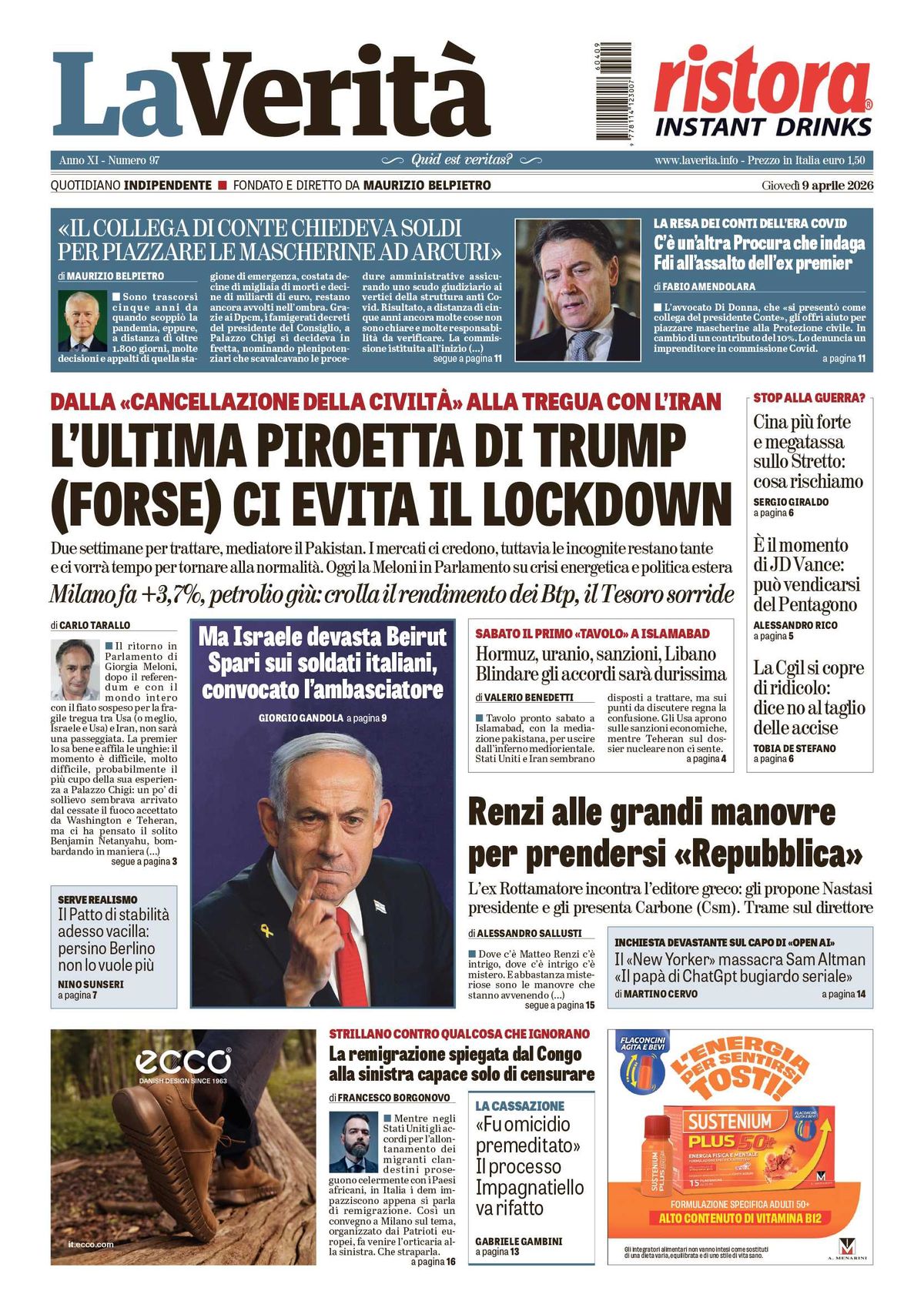Oggi in edicola
