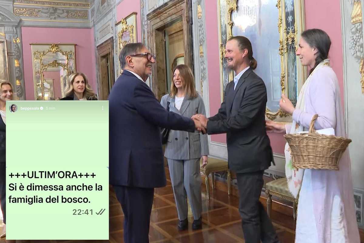 La famiglia del bosco è rovinata e Sala la prende in giro sul Web