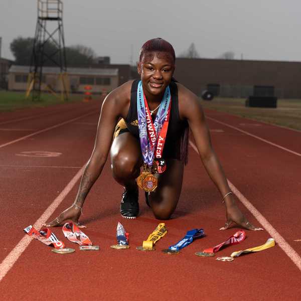 MEDAL MINDED: Kennedy-Williams Emerging as a Breakout Talent for Eisenhower Girls Track