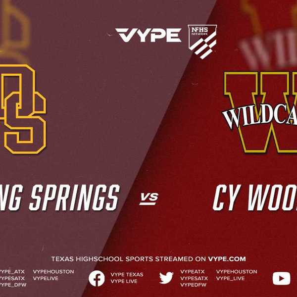1PM - Boys Lacrosse: Dripping Springs vs. Cy Woods