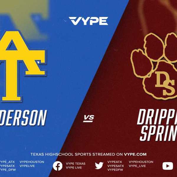 1PM - Baseball: Anderson vs. Dripping Springs