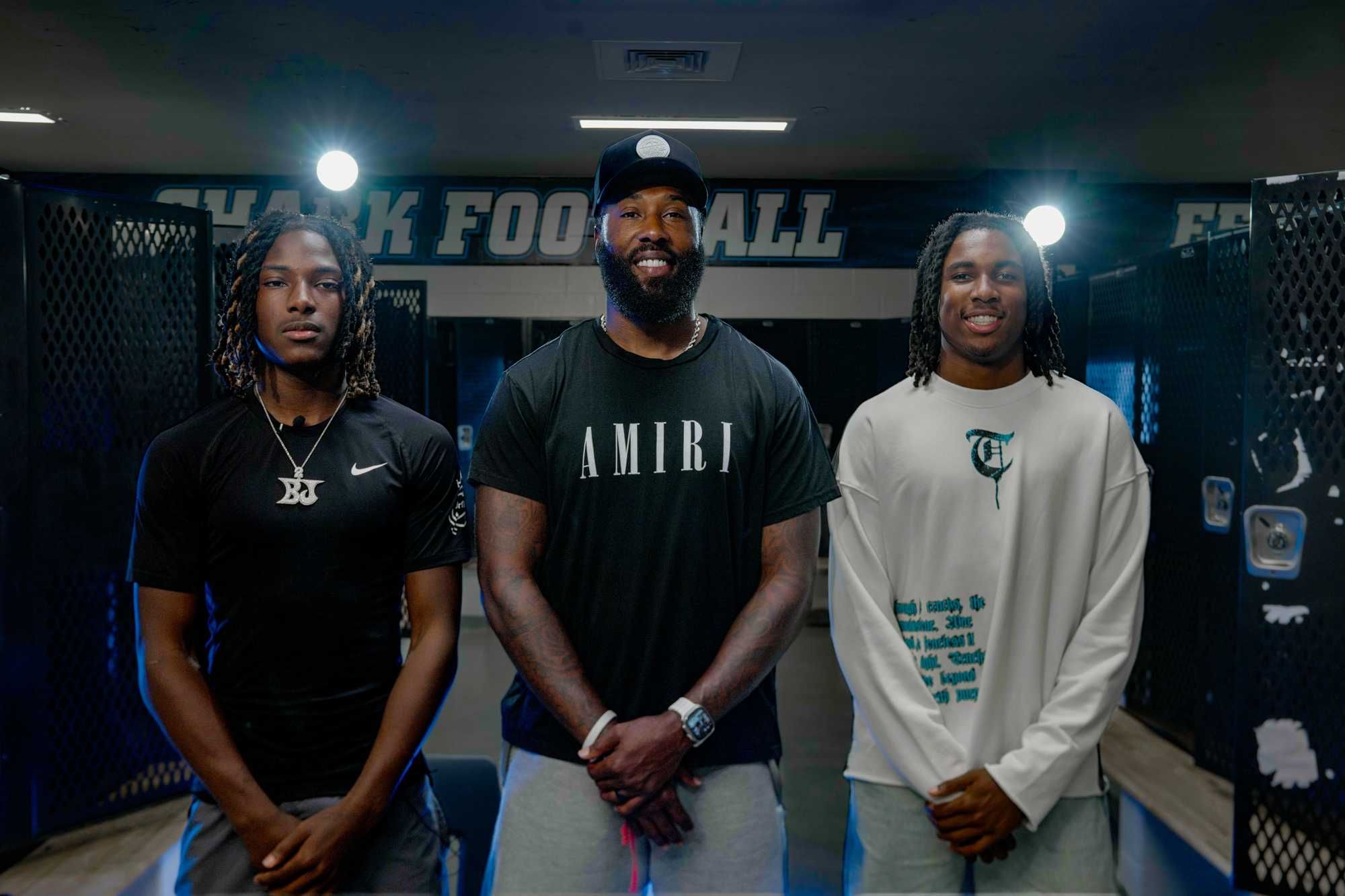 THE FAMILY OF FOOTBALL: Shadow Creek's LaFell, Addai put their trust in Green; the podcast