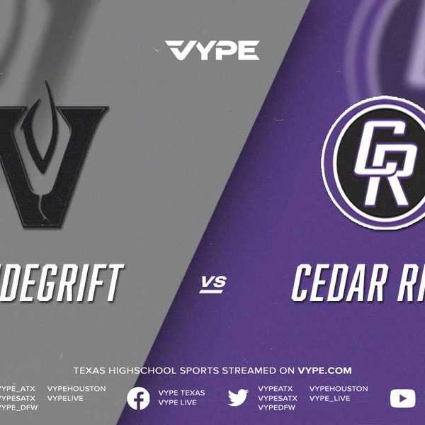 7PM - Baseball: Vandegrift vs. Cedar Ridge, Game 1