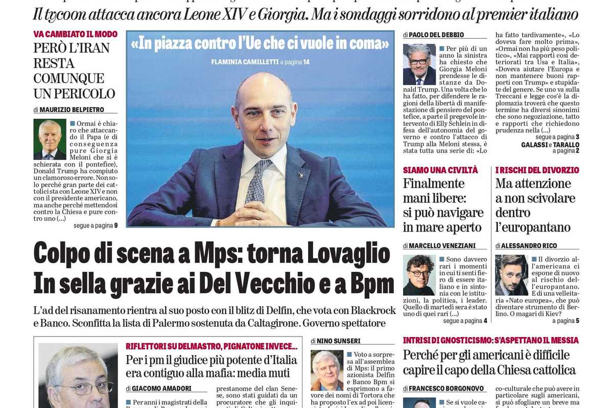 Oggi in edicola