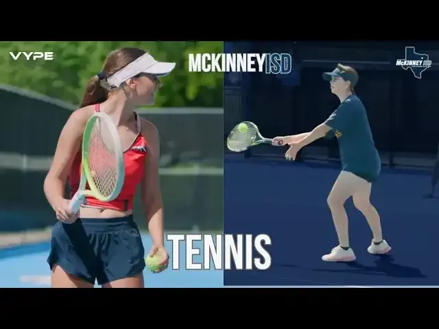 VYPE HIGHLIGHTS | McKinney Lions and McKinney Boyd Broncos Tennis Tournament