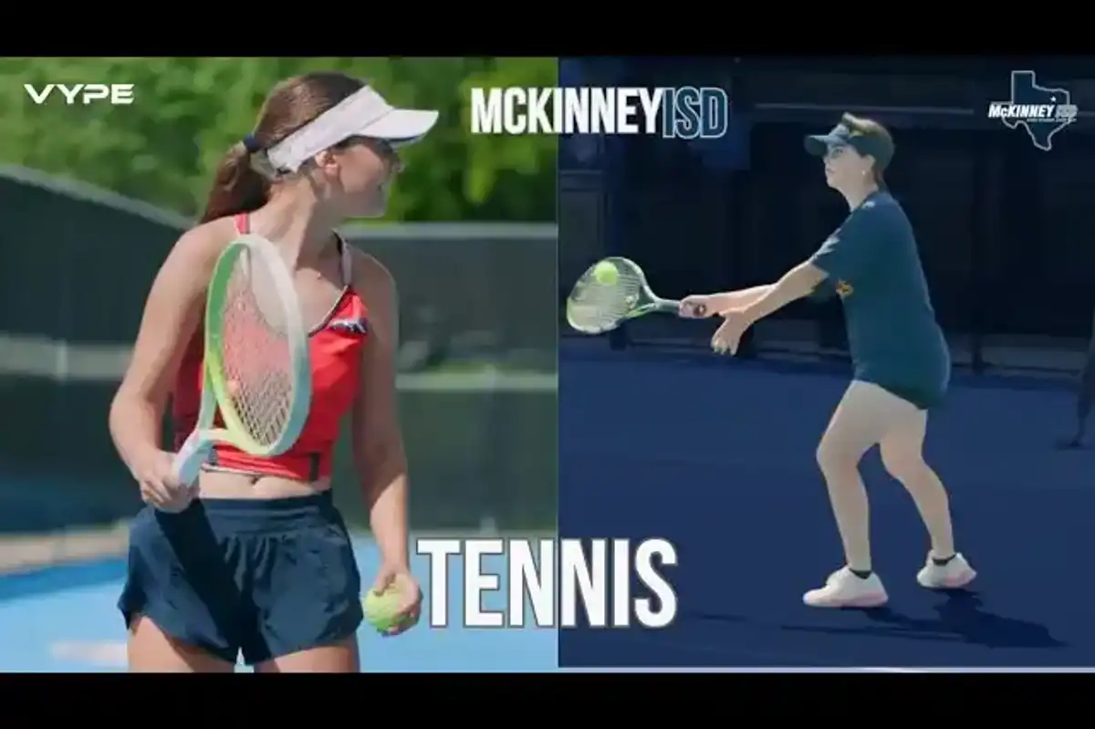 VYPE HIGHLIGHTS | McKinney Lions and McKinney Boyd Broncos Tennis Tournament