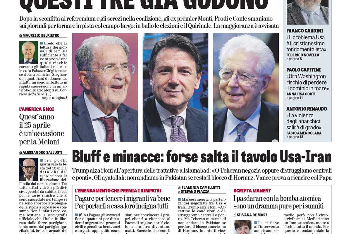 Oggi in edicola