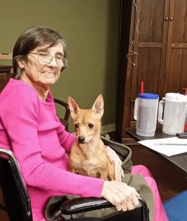 Doris Coulson, nursing home patient