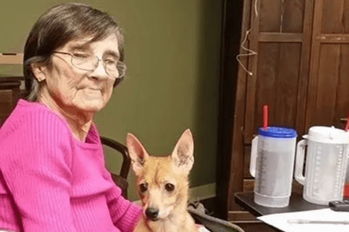 Doris Coulson, nursing home patient