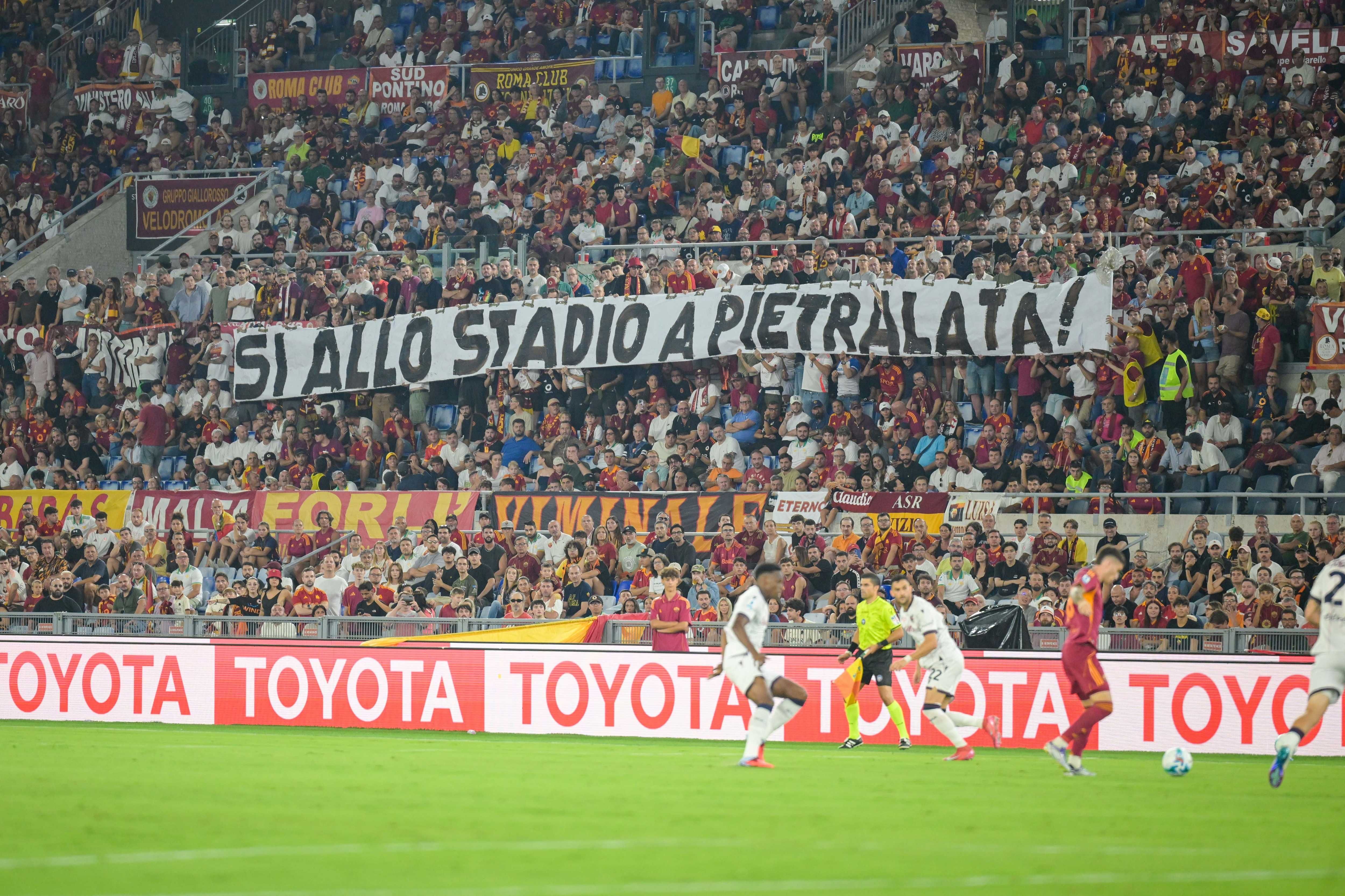Roma: odissea stadio per gli alberi