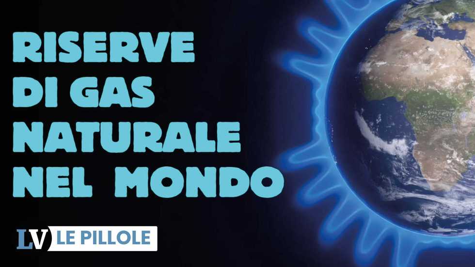 Riserve di gas naturale nel mondo