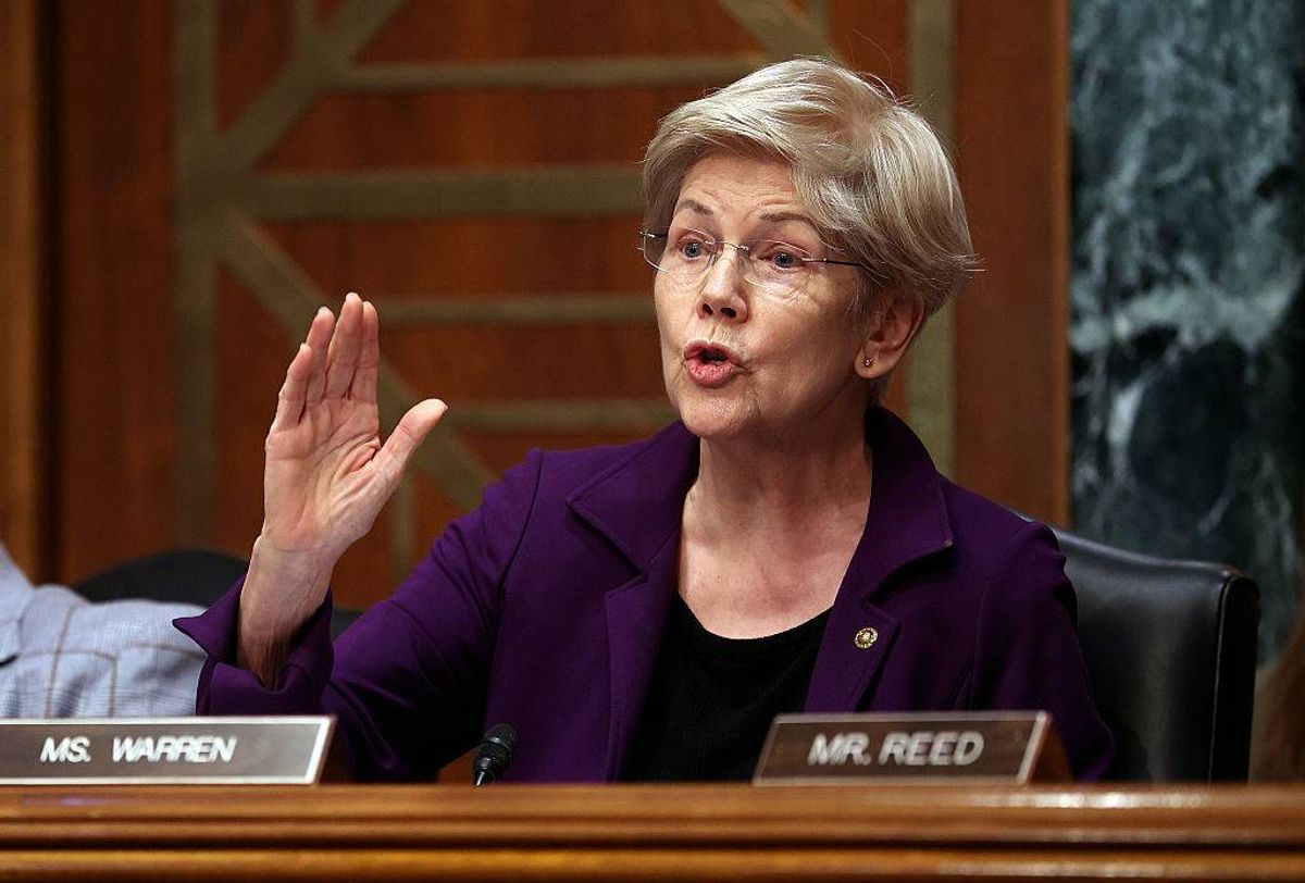 „Ich stelle Ihnen nur eine sachliche Frage“: Warren konfrontiert Trumps ...