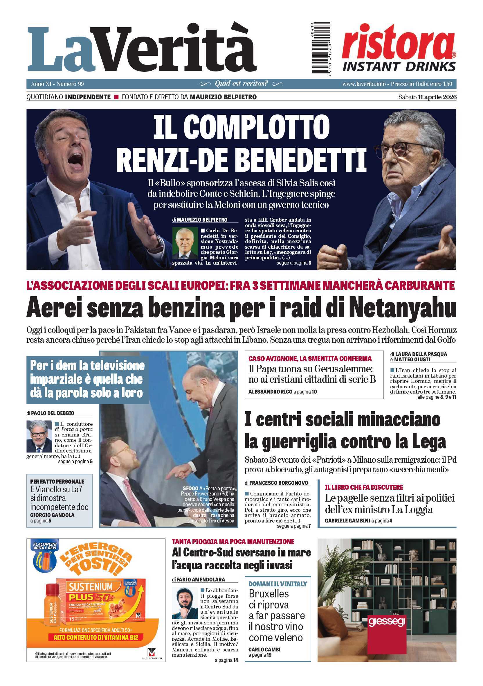 Oggi in edicola