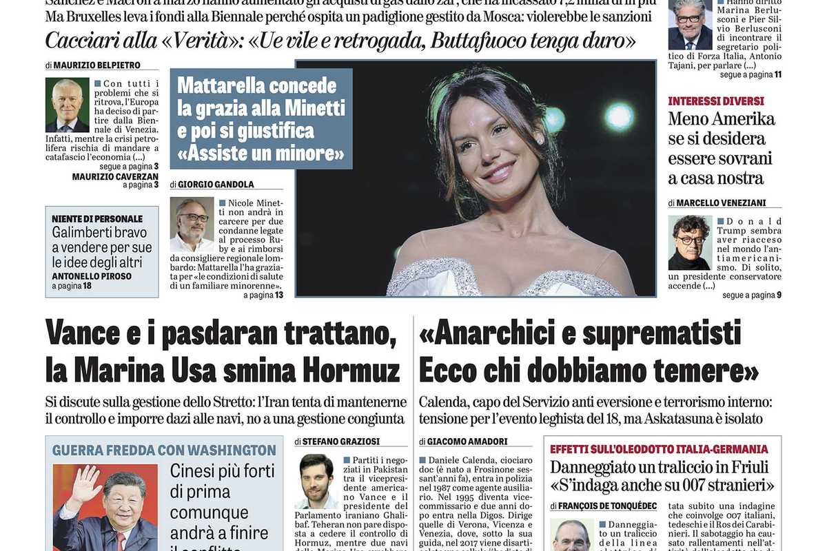 Oggi in edicola