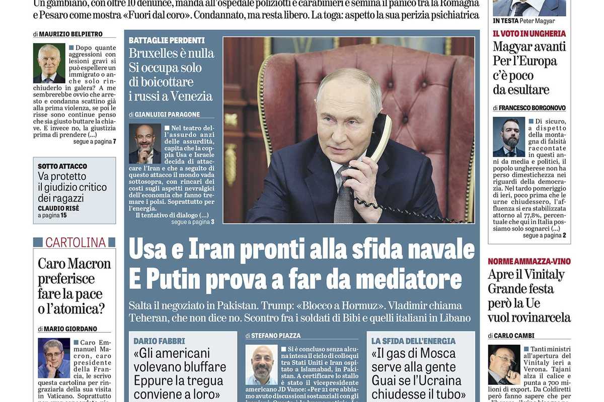 Oggi in edicola