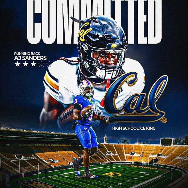 GO BEARS: CE King's AJ Sanders locked in with Cal