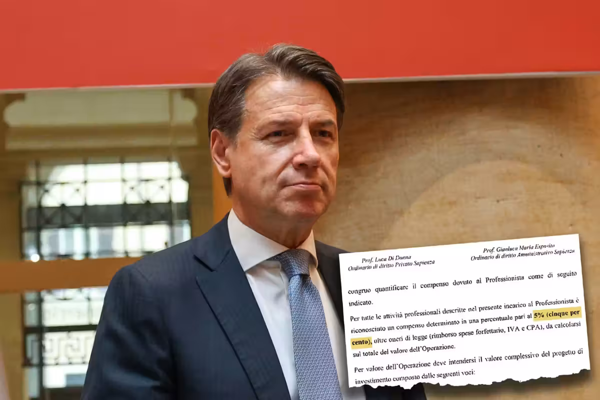 Un contratto per le forniture sanitarie svela il sistema 5% del collega di Conte