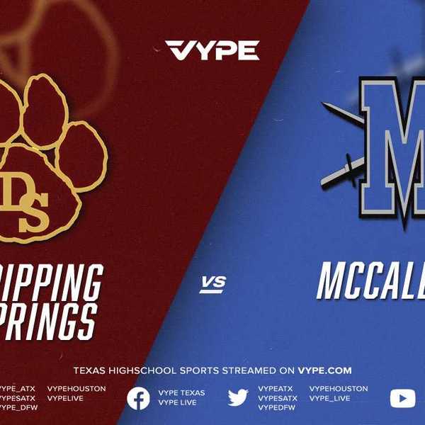 6PM - Baseball: Dripping Springs vs. McCallum