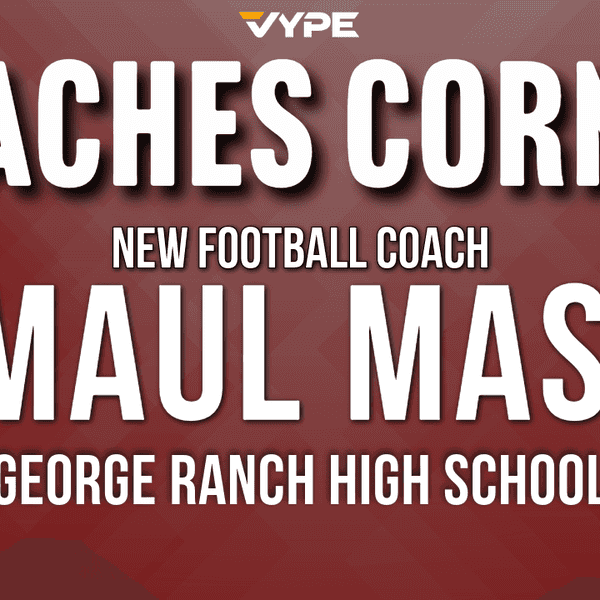 VYPE Coaches Corner | George Ranch Football Welcomes New Head Coach Jomaul Mason